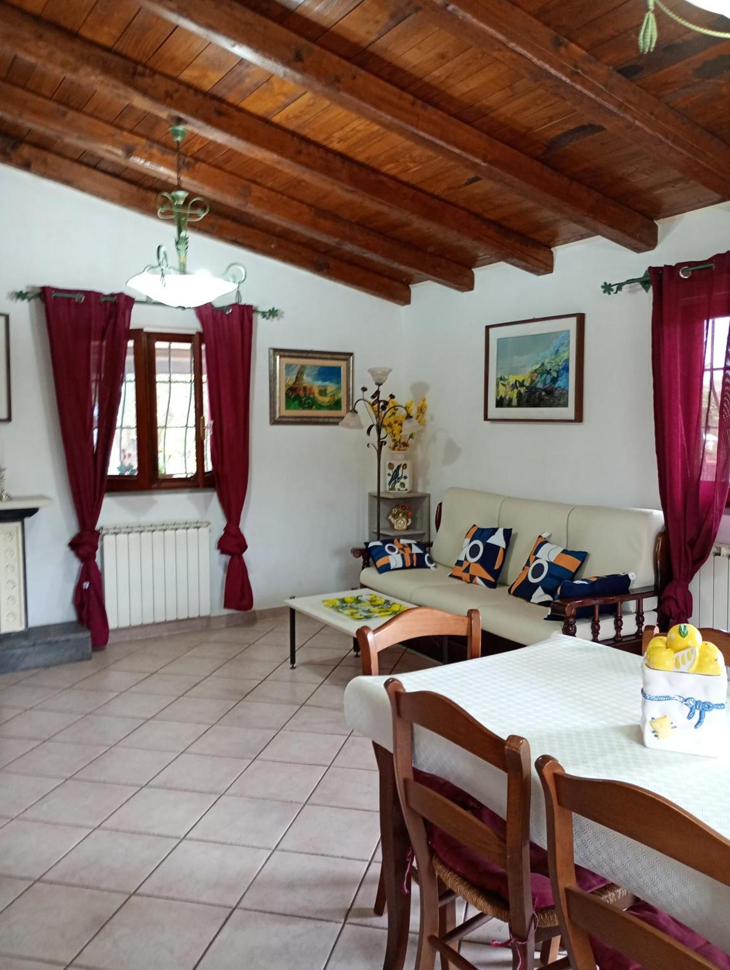 Independent Villa With Private Beach On The Lake Bracciano  Exterior photo